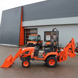 อุปกรณ์เสริมสำหรับรถแทรกเตอร์สวน BX23S 4WD รุ่นตักดินหน้าและขุดหลัง พร้อมเครื่องยนต์ 21 แรงม้า ผลิตจากโรงงาน ใช้งานได้หลากหลาย ให้ผลผลิตสูง - Product Image 1