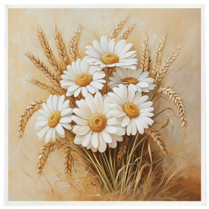 Floral Theme Printed Paper Napkins 250mmx250mm Disposable For Themed Party - Product Image 1
