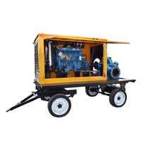 Pompe à eau diesel robuste 20hp-40hp Générateur diesel Haute pression pour l'irrigation agricole le drainage industriel et le sauvetage
