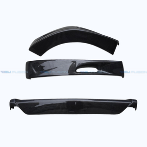 Para Mitsubishi Evolution EVO6 CP9A 1999-2001, Alerón Delantero Extremo de 3 Piezas, Kits de Carrocería de Fibra de Carbono - Product Image 3