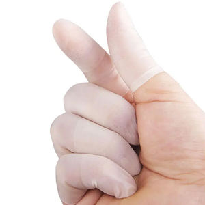 Wegwerp Gesneden <span class=keywords><strong>Type</strong></span> Vingerbedje Transparante Matte Incisie Vingerbedekking Dunne Latex Antislip Vingerbedjes Voor Cleanroom - Product Image 3