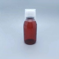 Fabricants Wockhardt sérigraphie ambre PET Boston Medicine SK bouchon à vis chinois ODM OEM bouteilles en plastique cartons de liquide