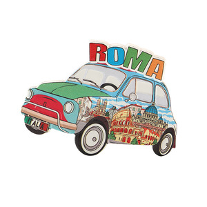 Aimant <span class=keywords><strong>de</strong></span> réfrigérateur 3D en résine personnalisé OEM/ODM, thème <span class=keywords><strong>Rome</strong></span> Italie, pour cadeaux <span class=keywords><strong>de</strong></span> voyage et décoration intérieure - Product Image 6