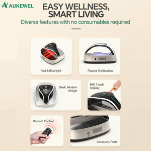 Nouveau design de poignée, chauffe-pieds intelligent pour la circulation sanguine avec ceinture chauffante à lumière rouge et bleue - Product Image 5