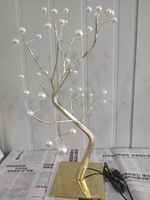 2023 Neue Valentinstag geschenke Batterie betriebene Tischplatte Lichterkette Herzförmige LED-Leucht baum lampe für Schlafzimmer