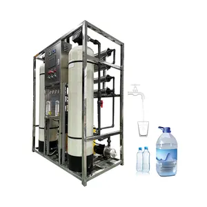 Planta de tratamento 1000LPH do desalinização de água do mar do sistema de água potável purificada RO