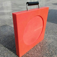 UHMWPE Tampon stabilisateur de grue à usage intensif Tampon stabilisateur de grand pied de 50mm d'épaisseur pour l'entretien des arbres Découpe et moulage personnalisés