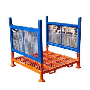 Estante de Almacenamiento de Carga de Malla Metálica con Recubrimiento en Polvo OEM para Sistemas ASRS de Almacenes Automatizados - Product Image 1