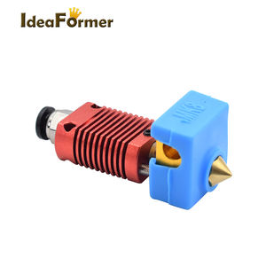 1 Juego de piezas de impresora 3D <span class=keywords><strong>MK8</strong></span> extrusora ensamblada Hotend Kit para impresora Ender 3 CR10 0,4mm 1,75mm <span class=keywords><strong>boquilla</strong></span> Cr10 Hotend - Product Image 4