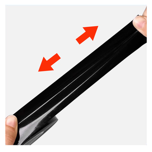 Cinta <span class=keywords><strong>de</strong></span> sellado acrílica adhesiva cortavientos para ventana negra ancha moderna <span class=keywords><strong>de</strong></span> un solo lado para costuras <span class=keywords><strong>de</strong></span> puerta <span class=keywords><strong>de</strong></span> techo resistente al agua UV <span class=keywords><strong>de</strong></span> 4 años - Product Image 4