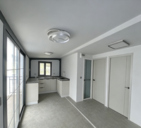 Maison conteneur extensible 20 pieds 40 pieds, maison mobile préfabriquée, logement modulaire 3-4 chambres pour chantier de construction, complexe hôtelier, village