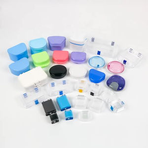 Scatole di ritegno a membrana dentale scatola di corona dentale trasparente scatola di ritegno a membrana in plastica scatola di plastica per protesi - Product Image 6