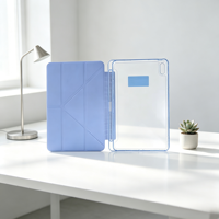 Étui de protection rabattable pour Samsung Galaxy Tab S9 FE Plus 12,4 pouces, compatible avec S9FE Plus S9 Plus S10 Plus X610 X616B X810 X820