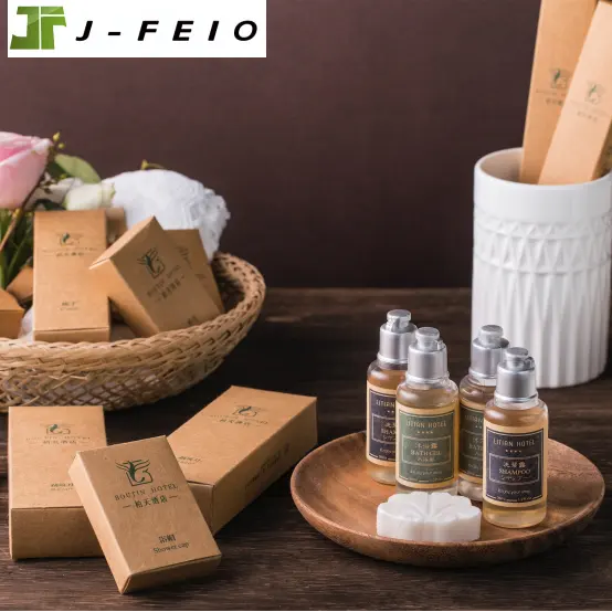 Produtos de higiene pessoal personalizados, atacado luxuoso hotel sabões e shampoo produtos de higiene pessoal kit de comodidades