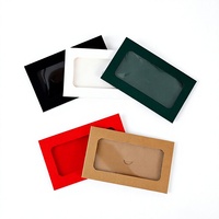Boîte d'emballage personnalisée exquise pour tasse en verre de 12 oz avec fenêtre, papier couché mat, ruban, idéale comme cadeau pour les amis