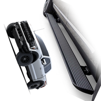 Marchepieds électriques pour Ford F-150 en alliage d'aluminium, Plug & Play OBD2, étanches IP67, anti-pincement, avec éclairage LED sportif