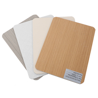 Panneaux décoratifs intérieurs en placage de bois de charbon de bambou, panneaux muraux en PVC pour hôtels et bureaux, plafonds suspendus, panneaux muraux en PVC pour murs de fond