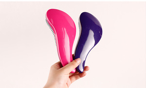 Cross-border Best-selling Large TT Massage Hairbrush Anti-Tangle Styling <b>Brush</b> Princess-Style Detangling Comb - Product Image 3