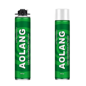 Construction <span class=keywords><strong>Calfeutrage</strong></span> Remplissage D'étanchéité Étanchéité Chimique Polyuréthane Montage Spray PU Mousse Mastic pour Portes et Fenêtres - Product Image 5