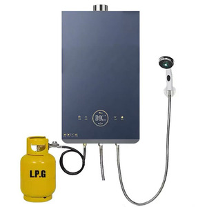 Chauffe-eau à <span class=keywords><strong>gaz</strong></span> à température constante en acier inoxydable et cuivre, <span class=keywords><strong>prix</strong></span> de gros, pour salle de bain, cuisine, lavage, usage domestique extérieur - Product Image 2