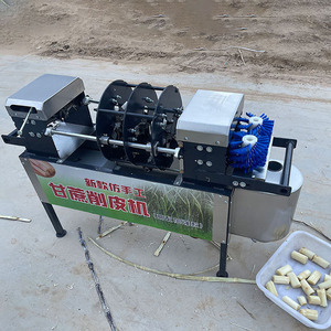 Industrial Sugarcane Slicer and Peeler Machine for <b>Fruit</b> Processing Plant - Product Image 4