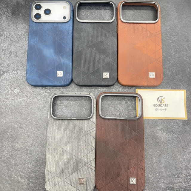 Shockproof Mobile Phone Case Premium Material Grid Pattern for Business Use Infinix Tenco Samsung
