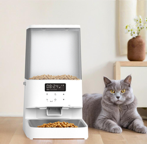 CITICITY - Comedero Automático para Mascotas de Acero Inoxidable, Forma Redonda, Funciona con Batería, Tazón de Agua para Perros y Gatos, Venta al por Mayor - Product Image 3