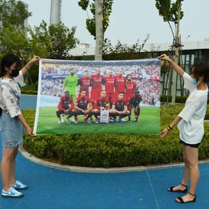 ธงขายดี ออกแบบเองได้ ธงกีฬา ธงขนาด 3x5 ฟุต ธงโฆษณาส่งเสริมการขายขายส่ง - Product Image 4