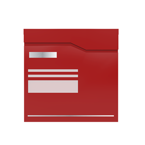 Buzón <span class=keywords><strong>de</strong></span> <span class=keywords><strong>Correo</strong></span> Exterior <span class=keywords><strong>de</strong></span> Acero con Soporte para Periódicos, Decoración Navideña para Exteriores, Seguro para Paredes <span class=keywords><strong>de</strong></span> Apartamentos - Product Image 3