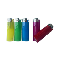 Briquet OEM portable en plastique à silex Allume-cigare de cuisine classique en métal Accessoire pour fumer jetable Logo personnalisé Cadeaux publicitaires