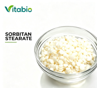 Sorbitan Stearate Bahan Baku Kosmetik untuk Bahan Kimia Perawatan Rambut Granul Putih hingga Kekuningan