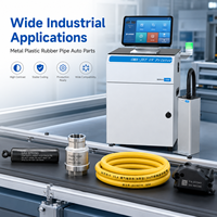Impresora de Inyección de Tinta UV Industrial A900, Tecnología Seiko 1536 PIJ, 108 mm Ultra Ancha, Alta Velocidad 300 m/min, Máquina de Codificación para Códigos QR