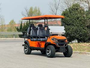 Chine Voiturette de golf électrique 6 places 4 + 2 Buggy de golf à roues tout-terrain - Product Image 5