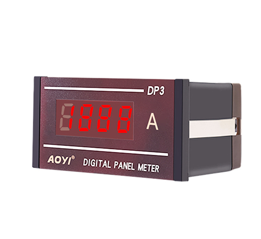 AOYI HN-DP3-3 Digital Panel Meter AC DC Voltage Current Meter 0-600V 0-5A  Digital Display Ampere Voltmeter for Electric Cabinet