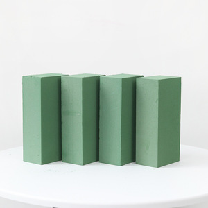 Wen Hope Floral <b>Foam</b> <b>Blocks</b> For <b>Flower</b> Arrangement And Dried <b>Flowers</b> Green 10x5x3 Cm Pack Of 8 - Product Image 3