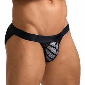 Sous-vêtements sexy pour homme CELINNE, string sans couture, maille blanche respirante, taille basse, string sexy pour homme - Product Image 2
