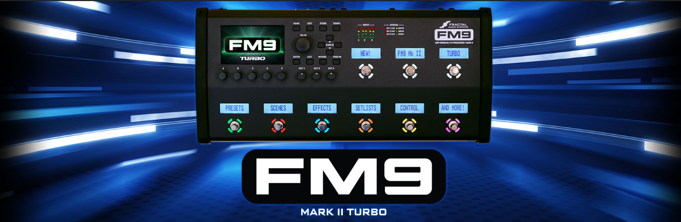 Fractal FM9 MKII Turbo Multi-Effects Pedal - Professional Guitar