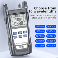 Professional FTTH Fiber Optic Tool Kit OPM VFL High Precision Cleaver Stripper Fast Splicing Cold Connection SC/APC/UPC