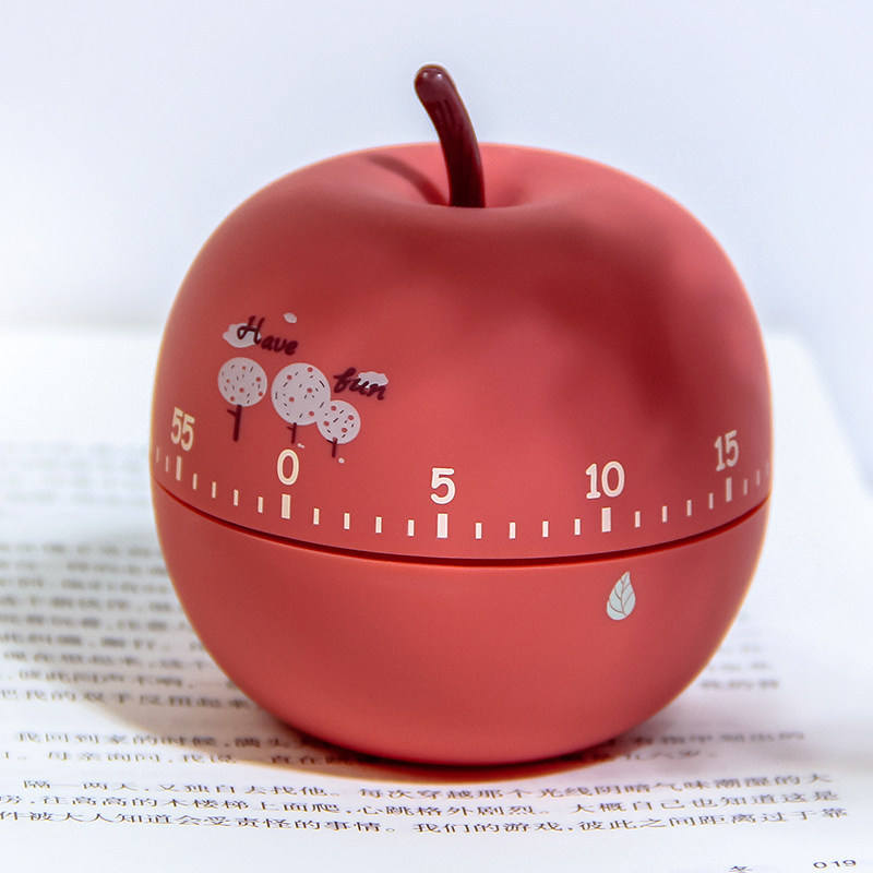 Cute Animal Mechanical Timer Cute Pig Dog Cat Fox Child Time Manager Student Learn Self-discipline Remind Timers Kitchen Timer