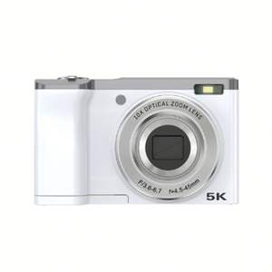 Cámara Infantil con Pantalla IPS Giratoria de 2.8 Pulgadas, Sensor CMOS HD de 48MP, Videocámara Digital, Fotografía DSLR 5K, Zoom de 7.1x-16x, Cámara de Juguete - Product Image 1