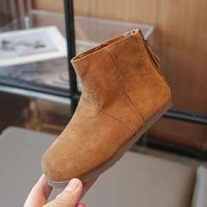 Vente en gros de bottes d'hiver chaudes pour enfants de style britannique de haute qualité pour l'automne et l'hiver, pour filles - Product Image 4