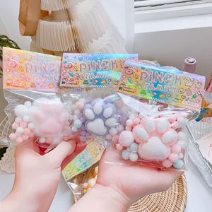Hot Selling Squishy Toys Wholesale Super Soft Food Cat Paw Decompression Toy Artifact PVC Bag Casual Fidget Toy - Product Image 4