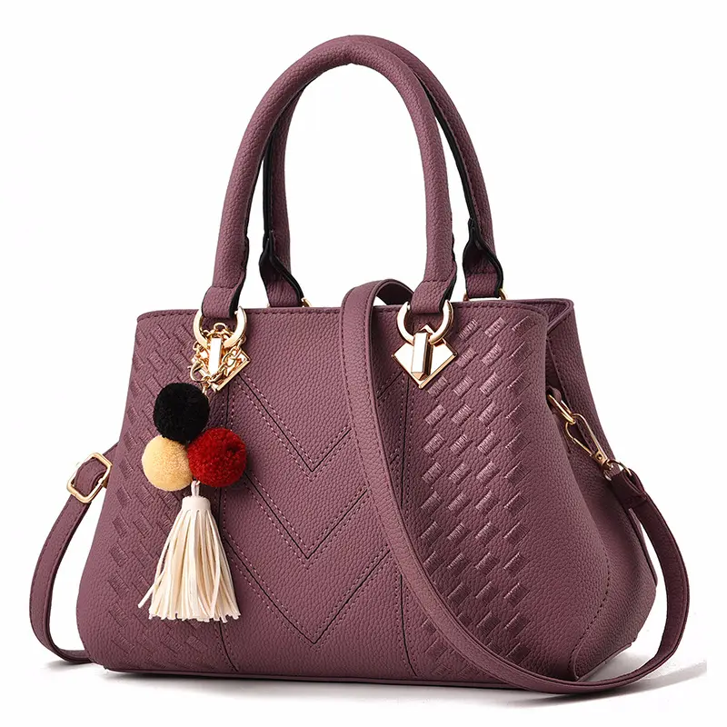 Wholesale Women bags New 2021 Fashion trends ladies bags ladies handbag PU Leather Top Handle Bags Ladies Handbag