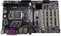 Komputer Oem Mother Board Combo 3rd Gen LGA1155 PC Gaming Mainboard LGA 1155 Dual Channel DDR3 Desktop H61 Chipset Motherboard