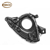 I-PACK Garniture de phare antibrouillard chromée de haute qualité pour Mazda 2 2014 et plus, cache de phare antibrouillard avant avec support, pièces de carrosserie de remplacement OEM