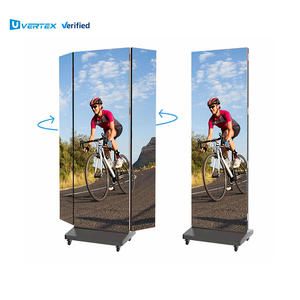 ホイールスプバッテリーP2.5 <span class=keywords><strong>2</strong></span>.5mm高品質屋内デジタル屋内三つ折り折りたたみ式屋外フレームLEDポスタースクリーン - Product Image 1