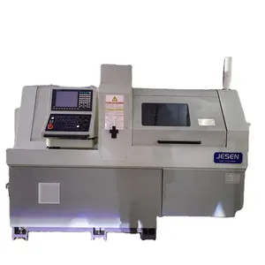 3 axis horizontal type 4 axis machine frame automatic mini metal automatic feeding processing parts rims cnc inclined rail lathe