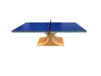 Usine chinoise 25mm Brevet professionnel Table de tennis de table d'intérieur pour la compétition