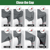 2025 New Bed Wedge Pillow Einstellbare High Density Foam Bett Crack Kissen Kopfteil & Matratze Bett Gap Filler