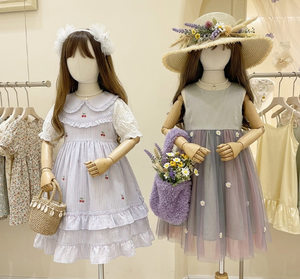 Robe d'été pour filles, prête à être expédiée, 0-14 ans, neuve, lots mixtes légers, CN;FUJ Modèle 418, liquidation de stock - Product Image 4